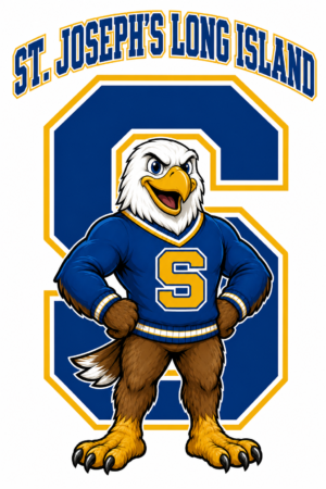 St. Joseph’s Long Island Eagle Mascot Graphic Wall Art