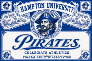Hampton University Pirates Collegiate Athletics Wall Art