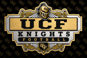 UCF Knights Football Knight Helmet Wall Art Design