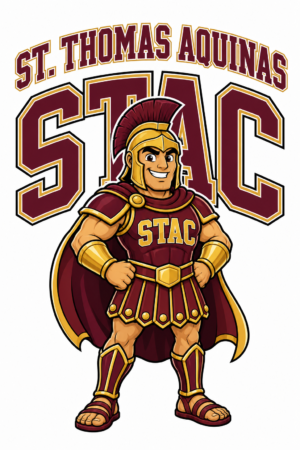 St. Thomas STAC Roman Warrior Graphic Design