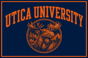 Utica University Moose Graphic Wall Art