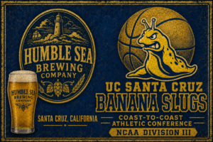 Humble Sea Brewing Co. UC Santa Cruz Banana Slugs Wall Art