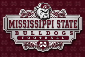 Mississippi State Bulldogs Football Bulldog Wall Sign Design