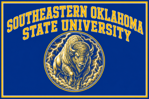 Southeastern Oklahoma State University Bison Wall Art
