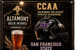 San Francisco State Beer-Themed Collegiate Wall Sign