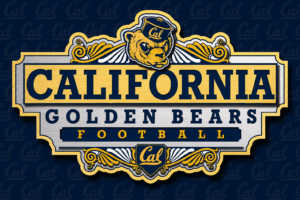 California Golden Bears Football Bear Plaque Wall Art