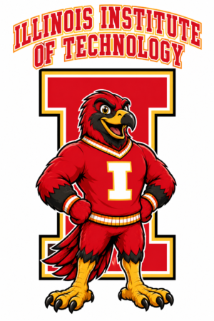 Illinois Institute of Technology Cardinal Graphic Wall Art