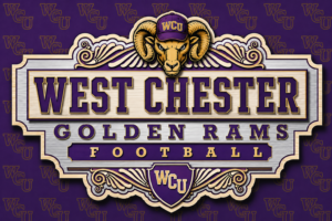 West Chester Golden Rams Football Decorative Sign