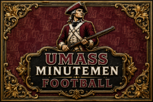 UMass Minutemen Football Colonial Soldier Wall Art