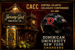 Dominican University New York Chargers Brewing-Themed Wall Art