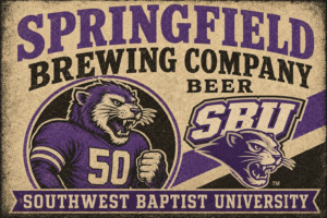 Southwest Baptist University Bearcats Brewing Company Wall Art