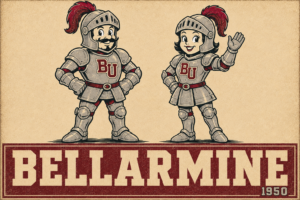 Bellarmine 1950 Knight Mascots Vintage-Style Wall Art