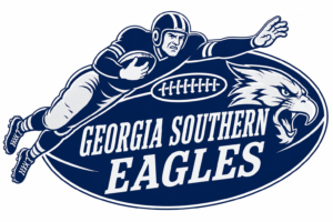Georgia Southern Eagles Football Player and Eagle Wall Art
