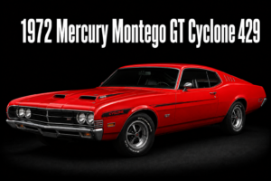 1972 Mercury Montego GT Cyclone 429 Car Wall Art