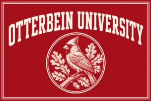 Otterbein University Cardinal and Oak Design Wall Art