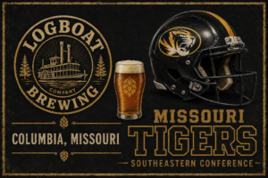 Missouri Tigers Brewery-Style Vintage Wall Art Print