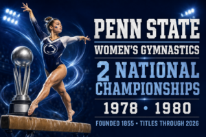 Penn State Women's Gymnastics Championships Wall Art