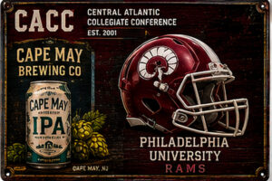 Central Atlantic Collegiate Conference Football Wall Sign