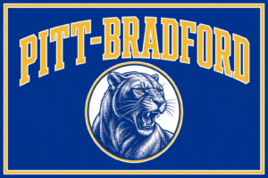 Pitt-Bradford Panther Blue and Gold Wall Art