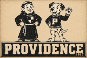 Providence 1917 Vintage-Style Mascot Wall Art