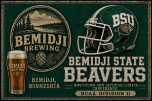 Bemidji State Beavers Vintage-Style Sports Wall Art