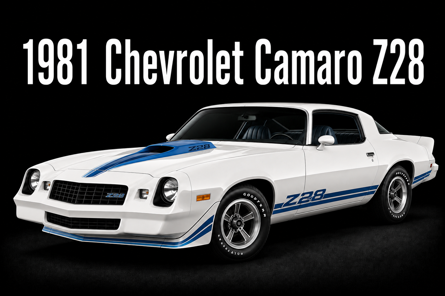 1981 Chevrolet Camaro Z28 Automotive Wall Art