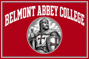 Belmont Abbey College Knight Red Wall Art