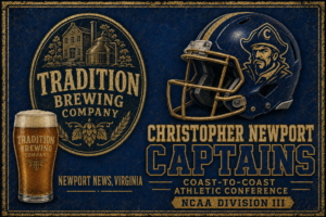 Tradition Brewing Christopher Newport Captains Vintage Wall Art