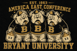 Bryant University Bulldogs America East Conference Graphic
