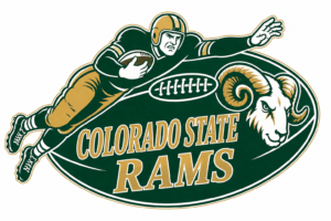 Colorado State Rams Football Player and Ram Wall Art