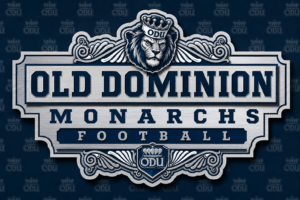 Old Dominion Monarchs Football Lion Sign-Style Wall Art