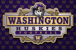 Washington Huskies Football Decorative Wall Art