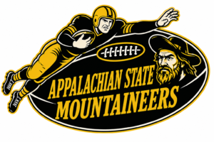 Appalachian State Mountaineers Football Vintage-Style Wall Art