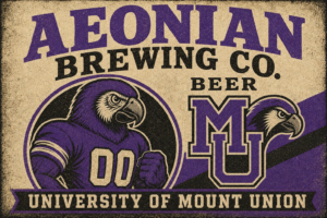 Aeonian Brewing Co. Mount Union Eagle Graphic Wall Art