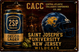 Saint Joseph's Wildcats CALL Collegiate Wall Sign