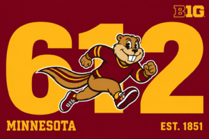 Minnesota 52 Big Gopher Sports Graphic Wall Art