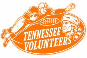 Tennessee Volunteers Football Retro Graphic Wall Art