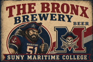 The Bronx Brewery SUNY Maritime College Pirate Wall Art