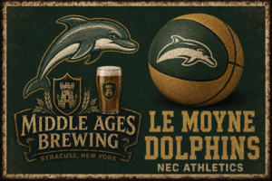 Le Moyne Dolphins Middle Ages Brewing Syracuse Wall Art