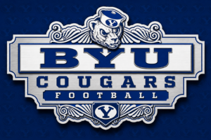 BYU Cougars Football Cougar Graphic Sign
