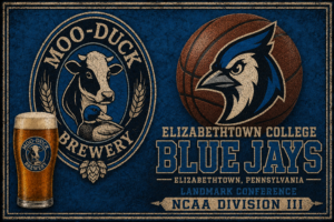 Moo-Duck Brewery Blue Jays Vintage-Style Wall Art