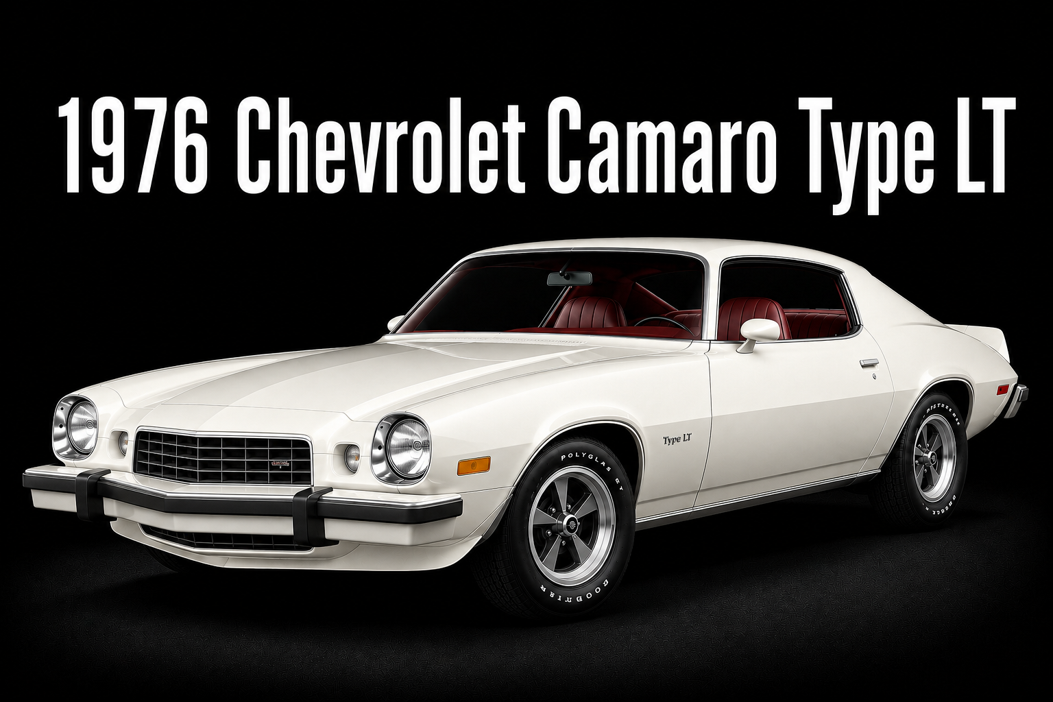 1976 Chevrolet Camaro Type LT Automotive Wall Art