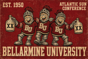 Bellarmine University Knights Distressed Style Wall Art