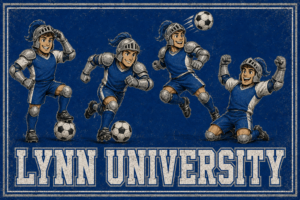 Lynn University Soccer Knights-Themed Wall Art