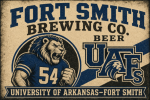 Fort Smith Brewing Co. Lion 54 Collegiate Wall Art