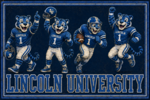 Lincoln University Tigers Football Artwork