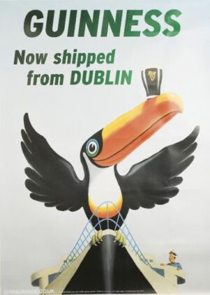 Guinness Dublin Toucan Advertising Poster