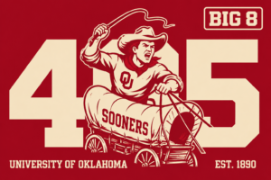 University of Oklahoma Big 8 Cowboy Sooners Wall Art