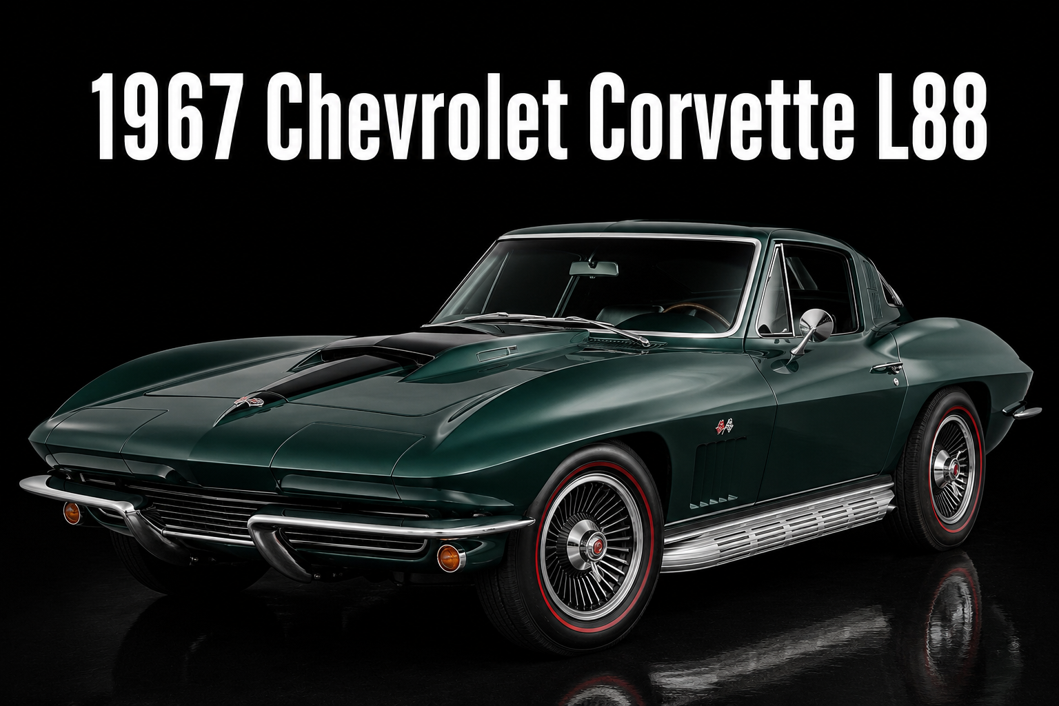 1967 Chevrolet Corvette L88 Classic Car Wall Art