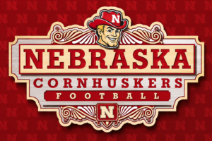 Nebraska Cornhuskers Football Vintage-Style Wall Art